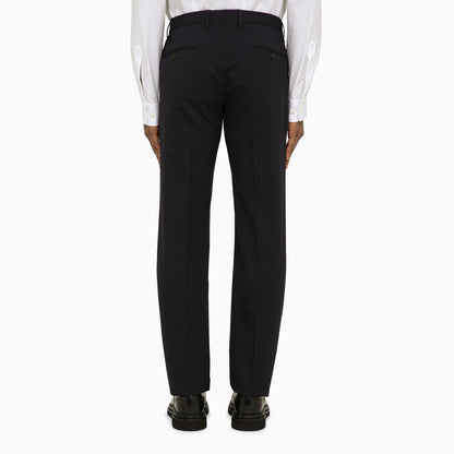Dolce&amp;Gabbana Dark Blue Wool Double Breasted Suit