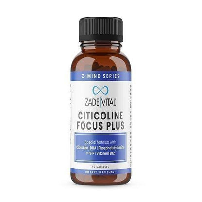 Zade Vital Citicoline Focus Plus Supplement 60 Capsules