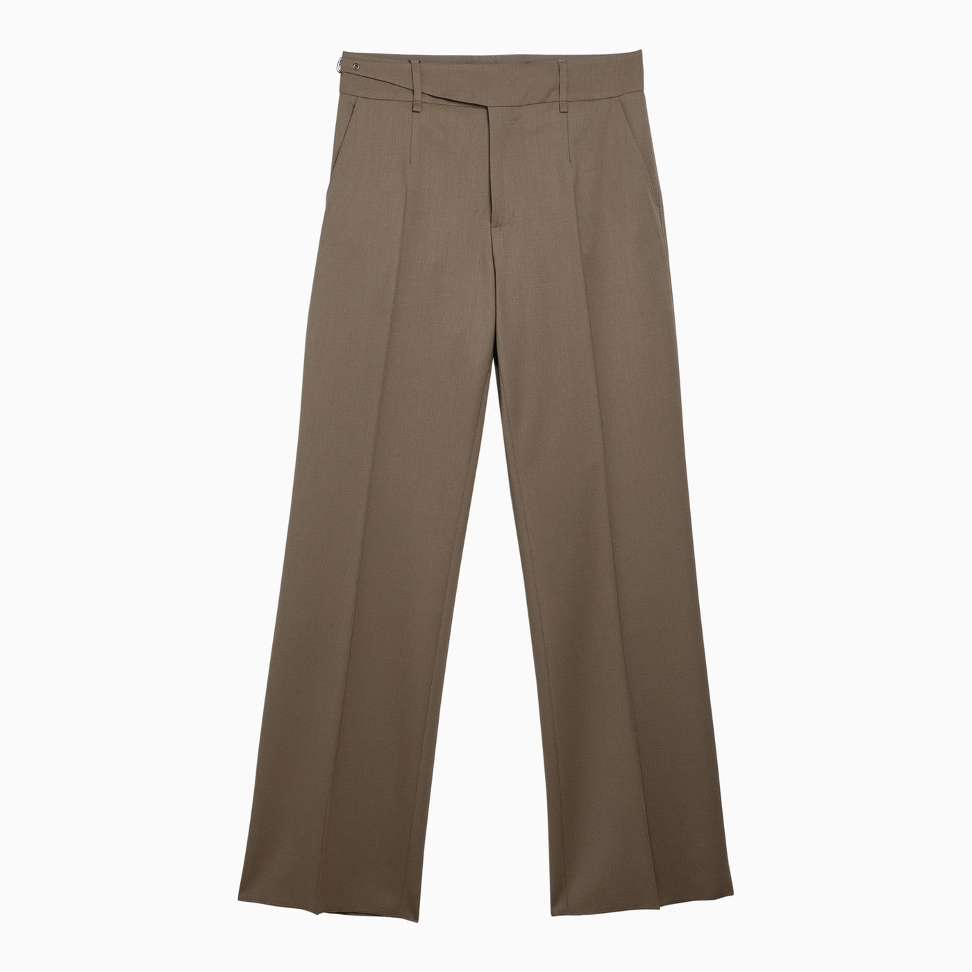 Dolce&amp;Gabbana Beige Wool Tailored Trousers