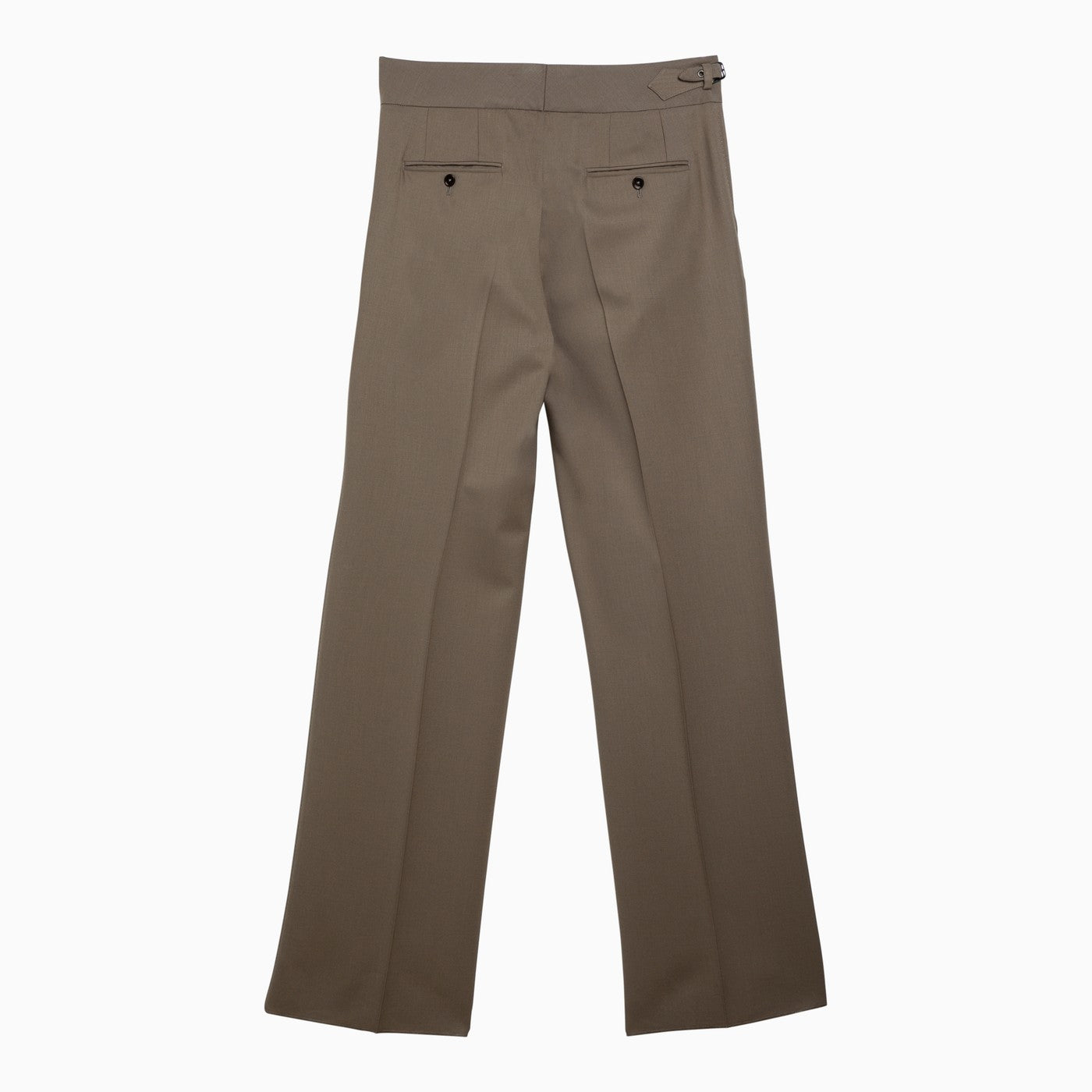 Dolce&amp;Gabbana Beige Wool Tailored Trousers