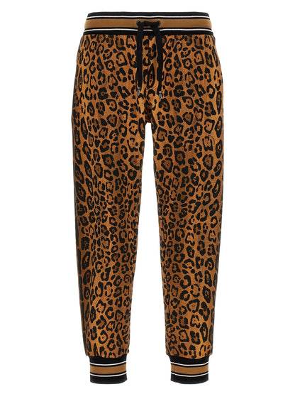 Dolce &amp; Gabbana Animalier Joggers