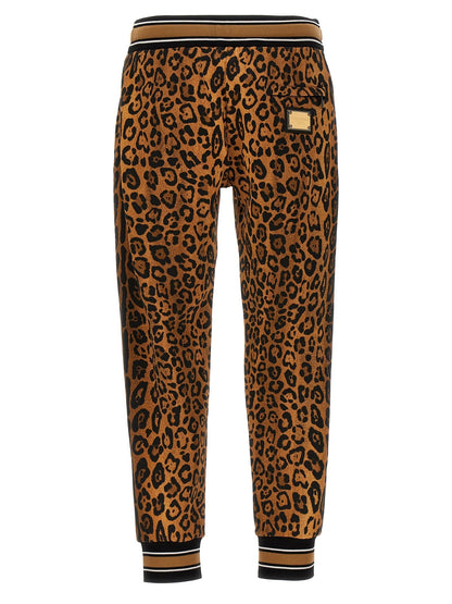 Dolce &amp; Gabbana Animalier Joggers