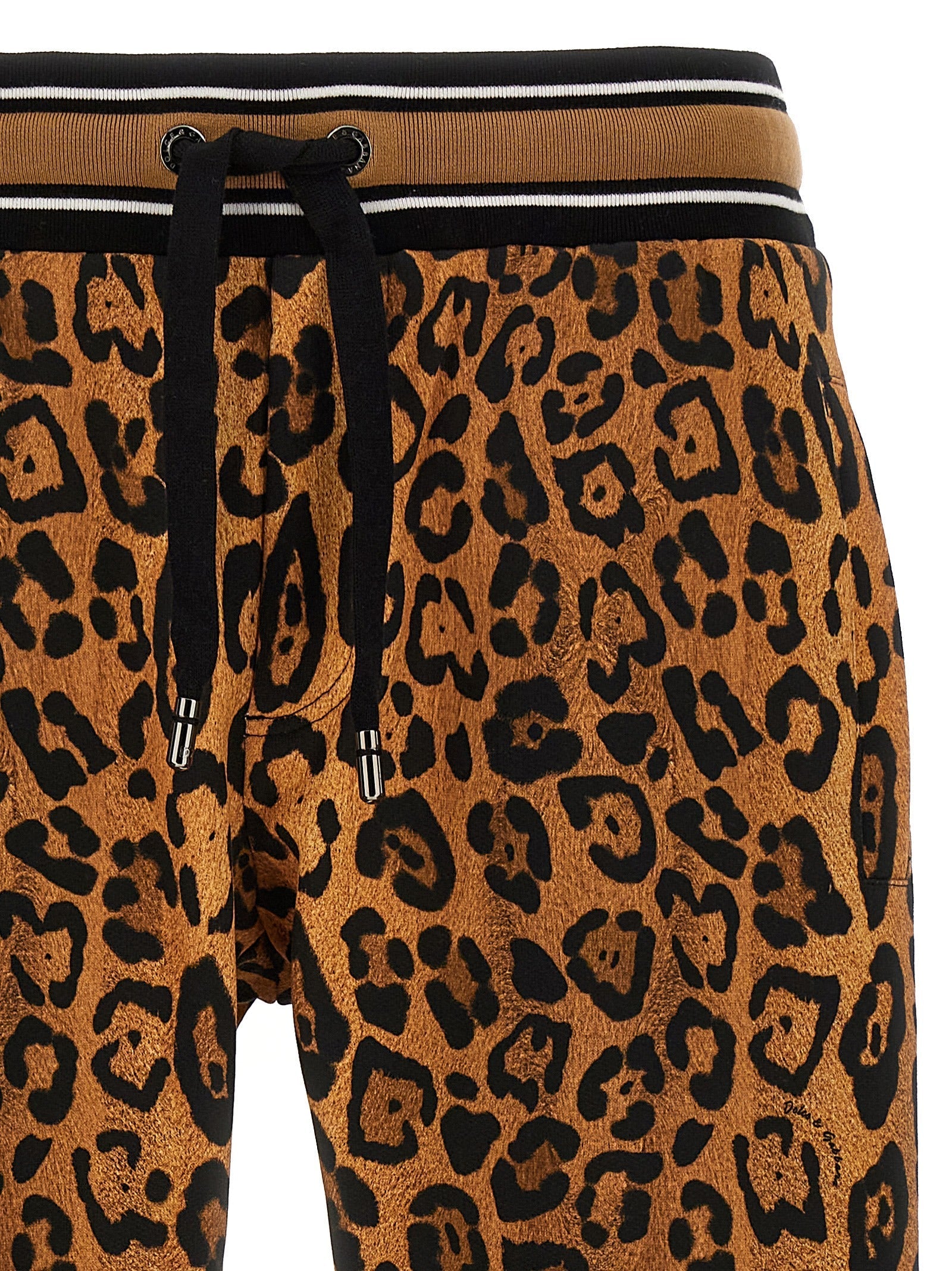 Dolce &amp; Gabbana Animalier Joggers