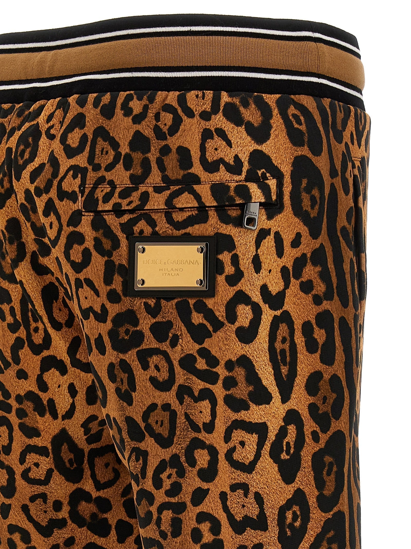Dolce &amp; Gabbana Animalier Joggers