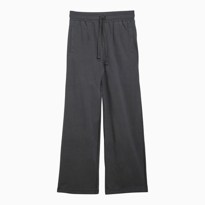 Dolce&amp;Gabbana Grey Jogging Trousers In Cotton