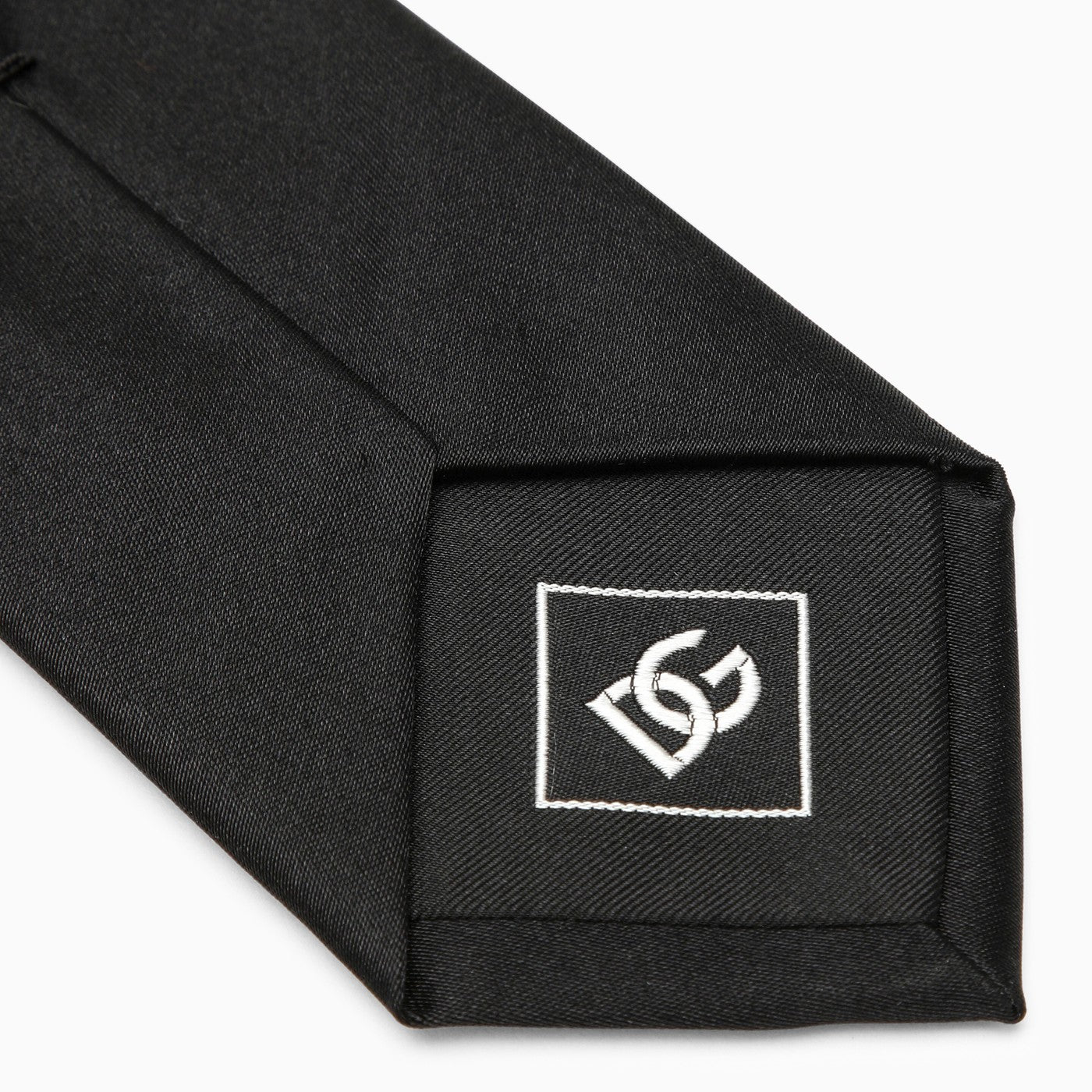 Dolce &amp; Gabbana Black Silk Tie