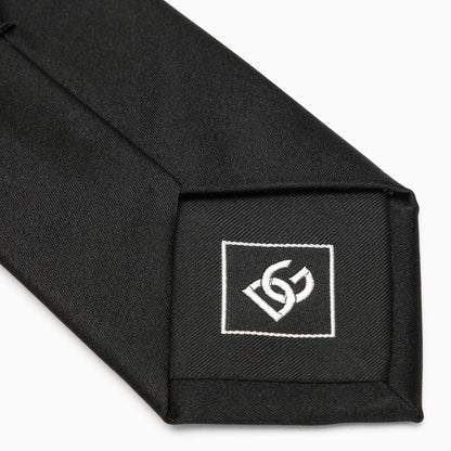 Dolce &amp; Gabbana Black Silk Tie