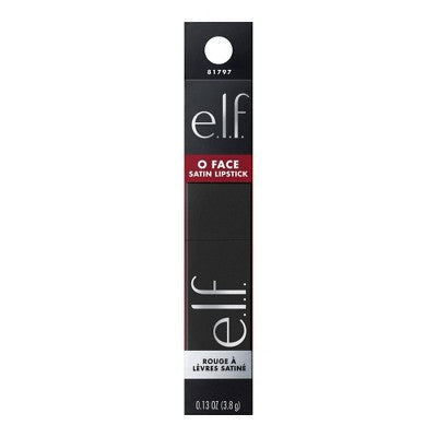 e.l.f. O FACE Satin Lipstick Own It 0.13 oz - New