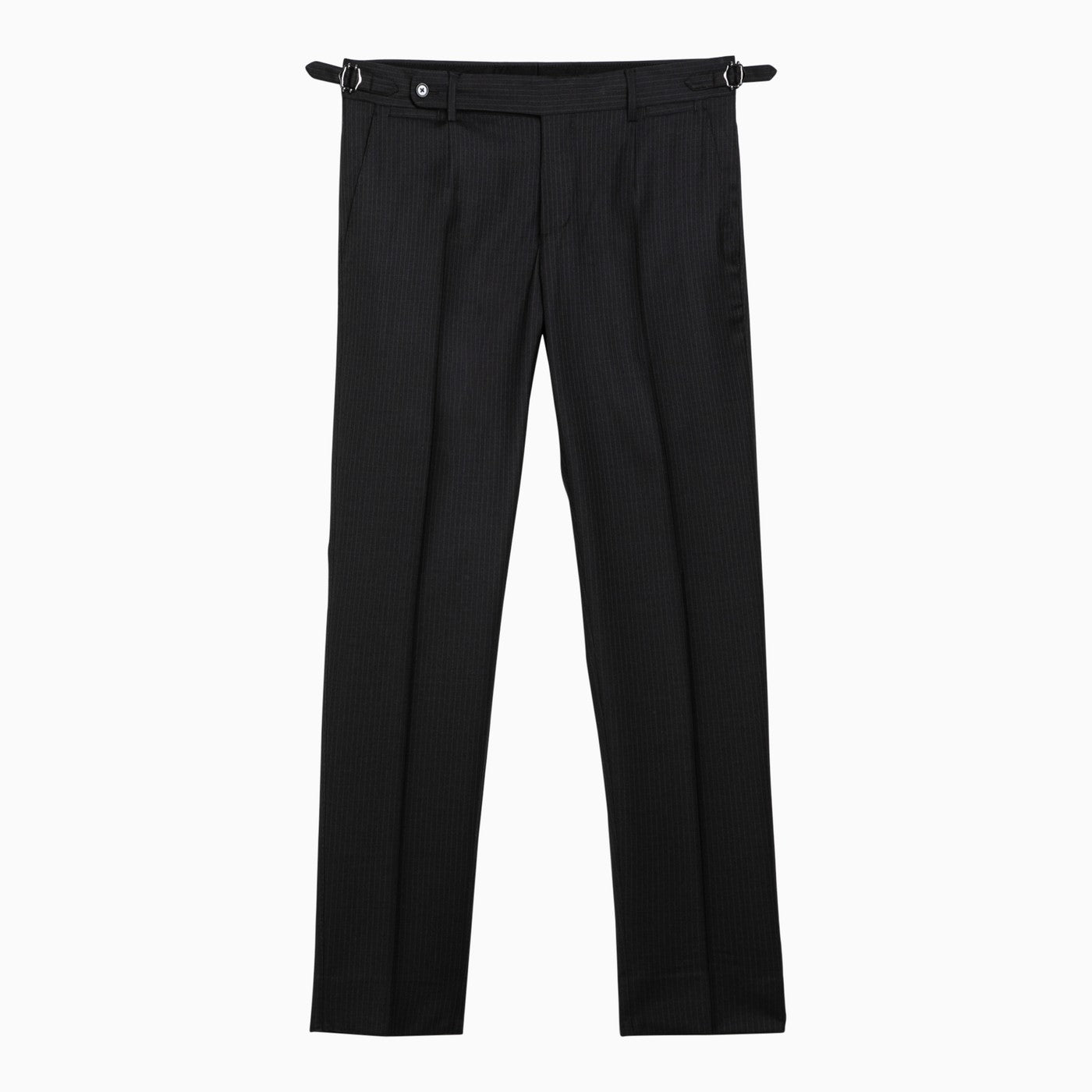 Dolce&amp;Gabbana Black Pinstripe Trousers