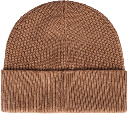 DOLCE &amp; GABBANA Ribbed Knit Beanie with Turn Up Brim for Men