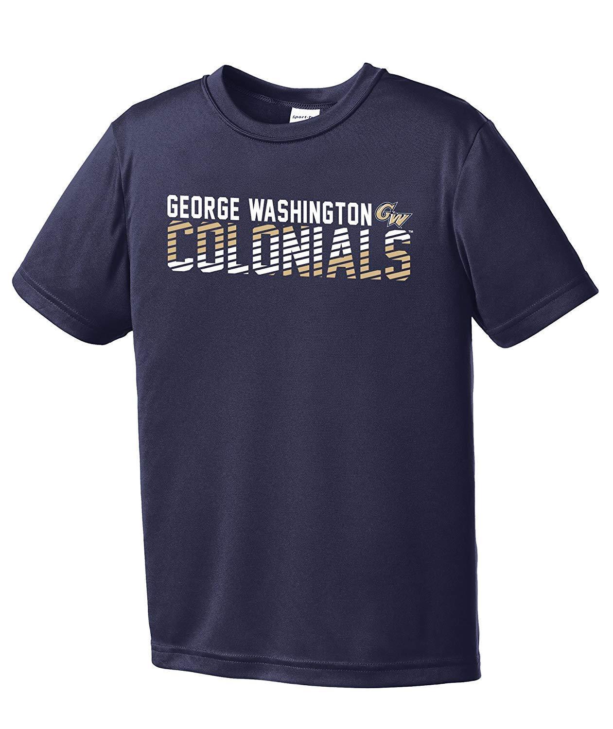 NCAA George Washington Colonials Youth Boys Diagonal Short sleeve, Size Medium