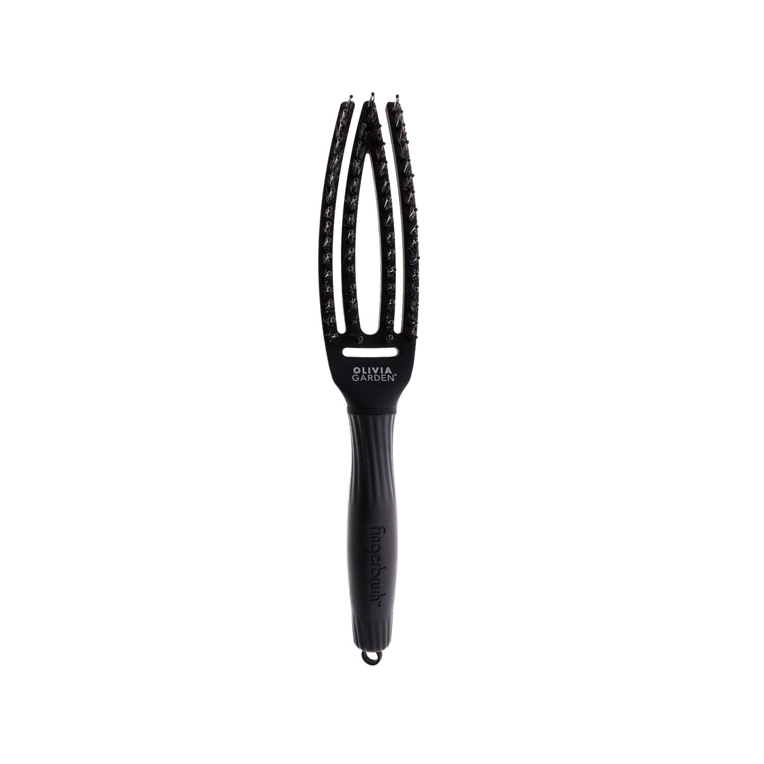 Olivia Garden Fingerbrush Care Boar &amp; Nylon Brush Small