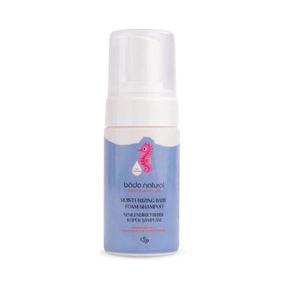 Bade Natural 100% Natural Baby Hair &amp; Body Foam Shampoo 100 ml