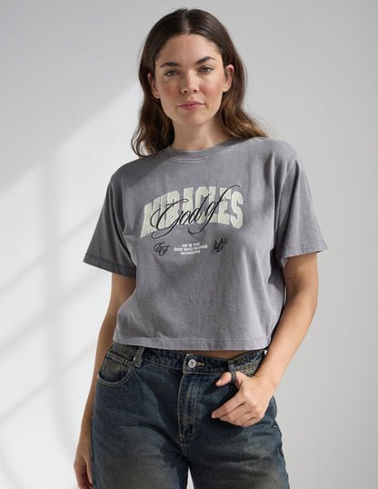 God of Miracles Cropped Women&