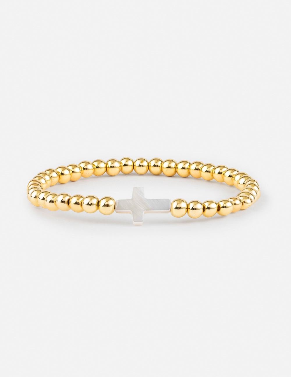 Gold Cross Bracelet
