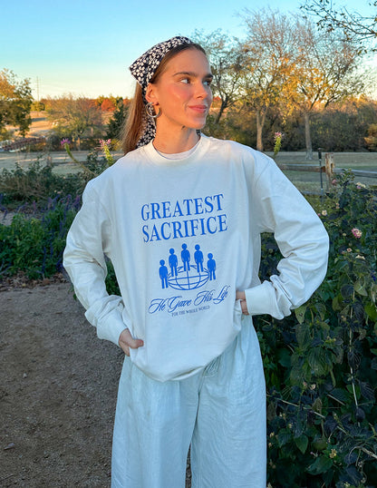 Greatest Sacrifice LS Unisex Tee