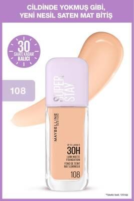 Maybelline Lumi Matte Foundation 108: Natural Matte Finish, Lasting Radiance - Lightweight, Buildable Coverage for Oily &amp; Combination Skin