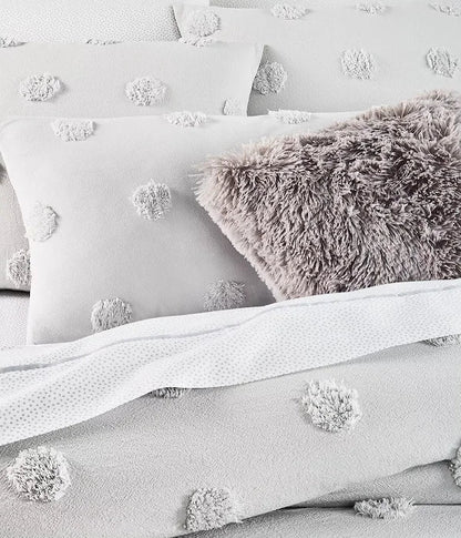 Whim by Martha Stewart Collection Chenille Dot 3-PC. King Comforter Set