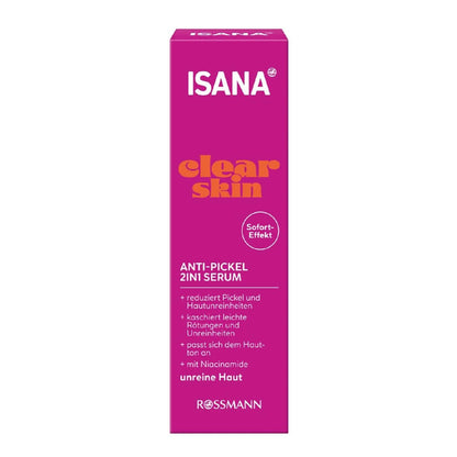 Isana Clear Skin Serum Blemish-Prone Skin Care 30 ml