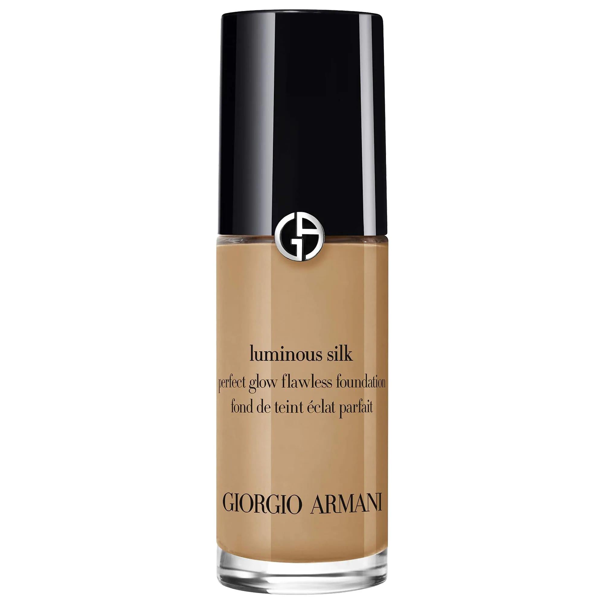 Mini Luminous Silk Natural Glow Liquid Foundation - Medium Coverage, 24-Hour Hydration &amp; Radiant Finish