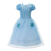 Girl Elsa Anna Dress Princess Costume Snow Queen Dress Baby Halloween Ariel Carnival Clothes Kids Cosplay Clothes Party Clothing SHOPEZRA L.L.C.
