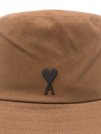 AMI PARIS Classic Cotton Hat for Men - FW25 Collection