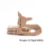 1pc Baby Teether Wooden Animal Pacifier Pendant BPA Free Beech Koala Rodent Teething Toys Kids Products Gifts SHOPEZRA L.L.C.