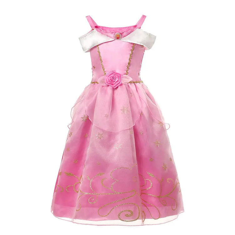 Girl Elsa Anna Dress Princess Costume Snow Queen Dress Baby Halloween Ariel Carnival Clothes Kids Cosplay Clothes Party Clothing SHOPEZRA L.L.C.