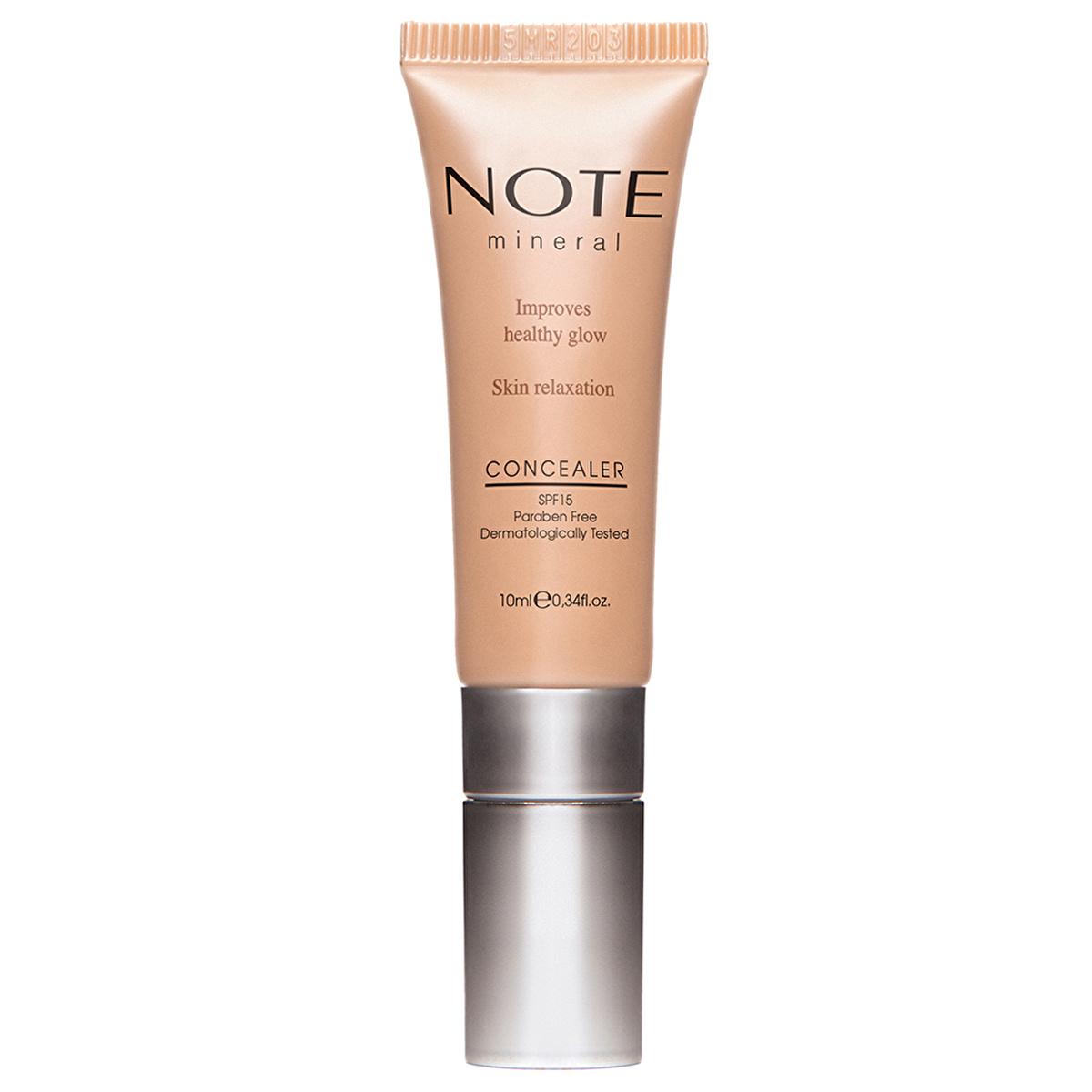 Note Mineral Concealer: Natural Dark Circle &amp; Anti-Aging Coverage with Vitamin E - Paraben &amp; Cruelty-Free