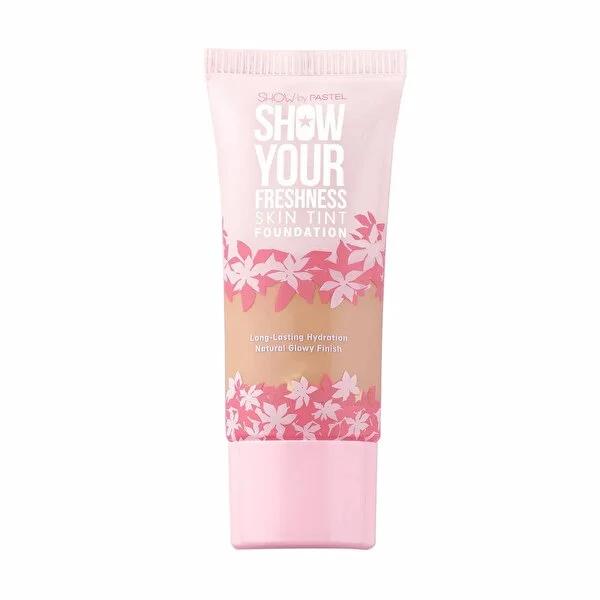 Show By Pastel Freshness Skin Tint Foundation - Natural, Lightweight, Vegan &amp; Cruelty-Free Makeup with 6 Shades