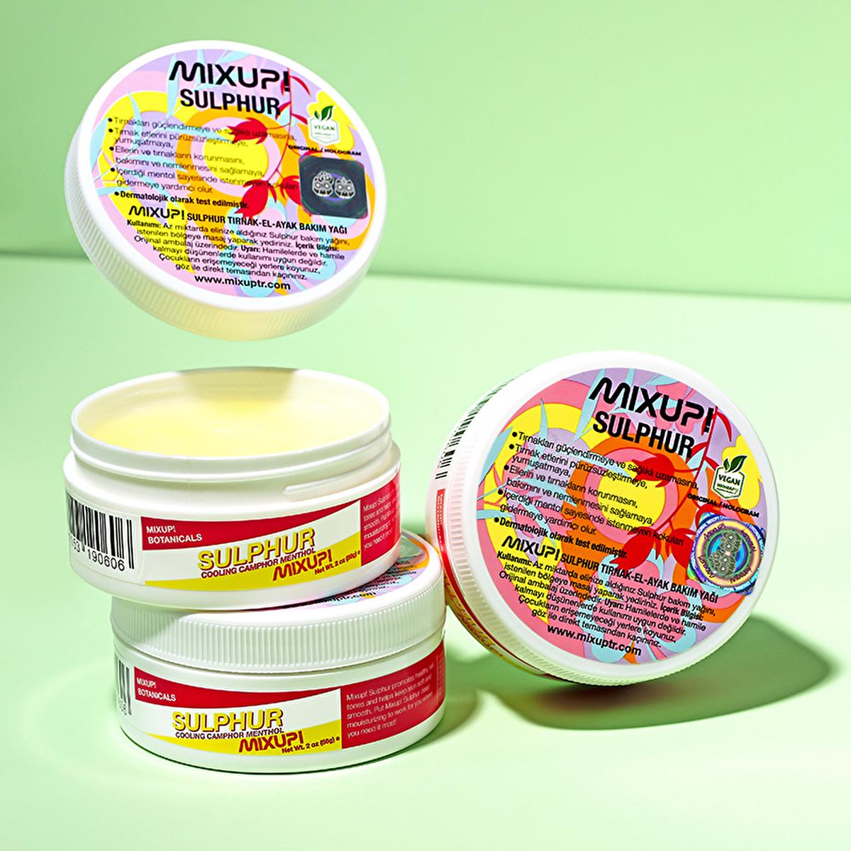 Mixup Sulphur Nail Care Oil - Promotes Nail Growth &amp; Hydration, Vegan &amp; Cruelty-Free
