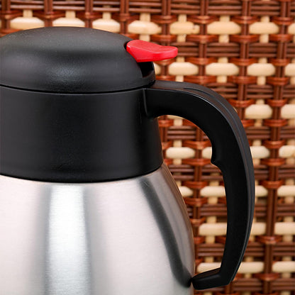 Cooker Stainless Steel Thermos 2L - Insulated Flask for Hot &amp; Cold Drinks, Durable &amp; Long-Lasting