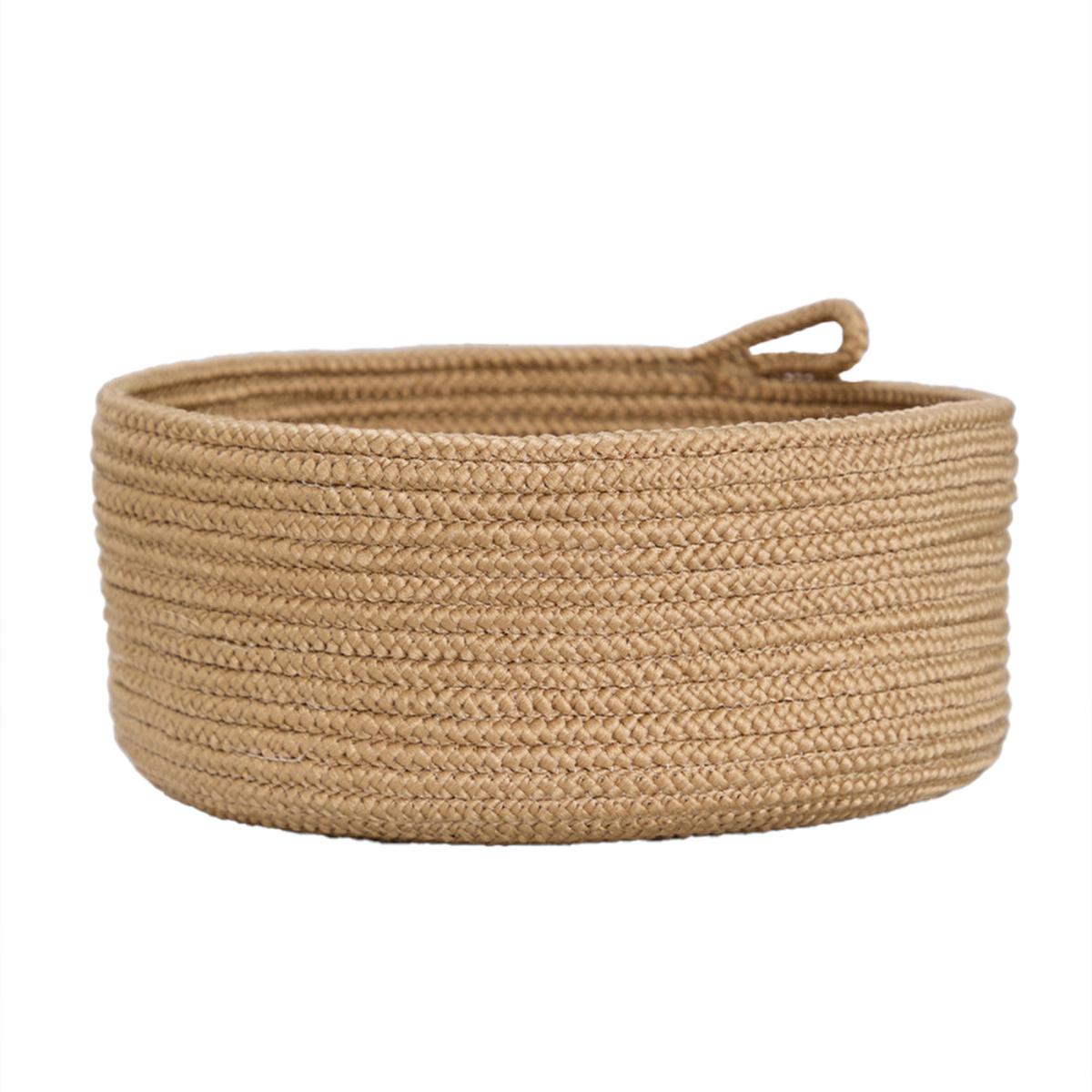 Coco Clementine 2-Piece Jute Storage Baskets Set - Eco-Friendly Home Organization Solution