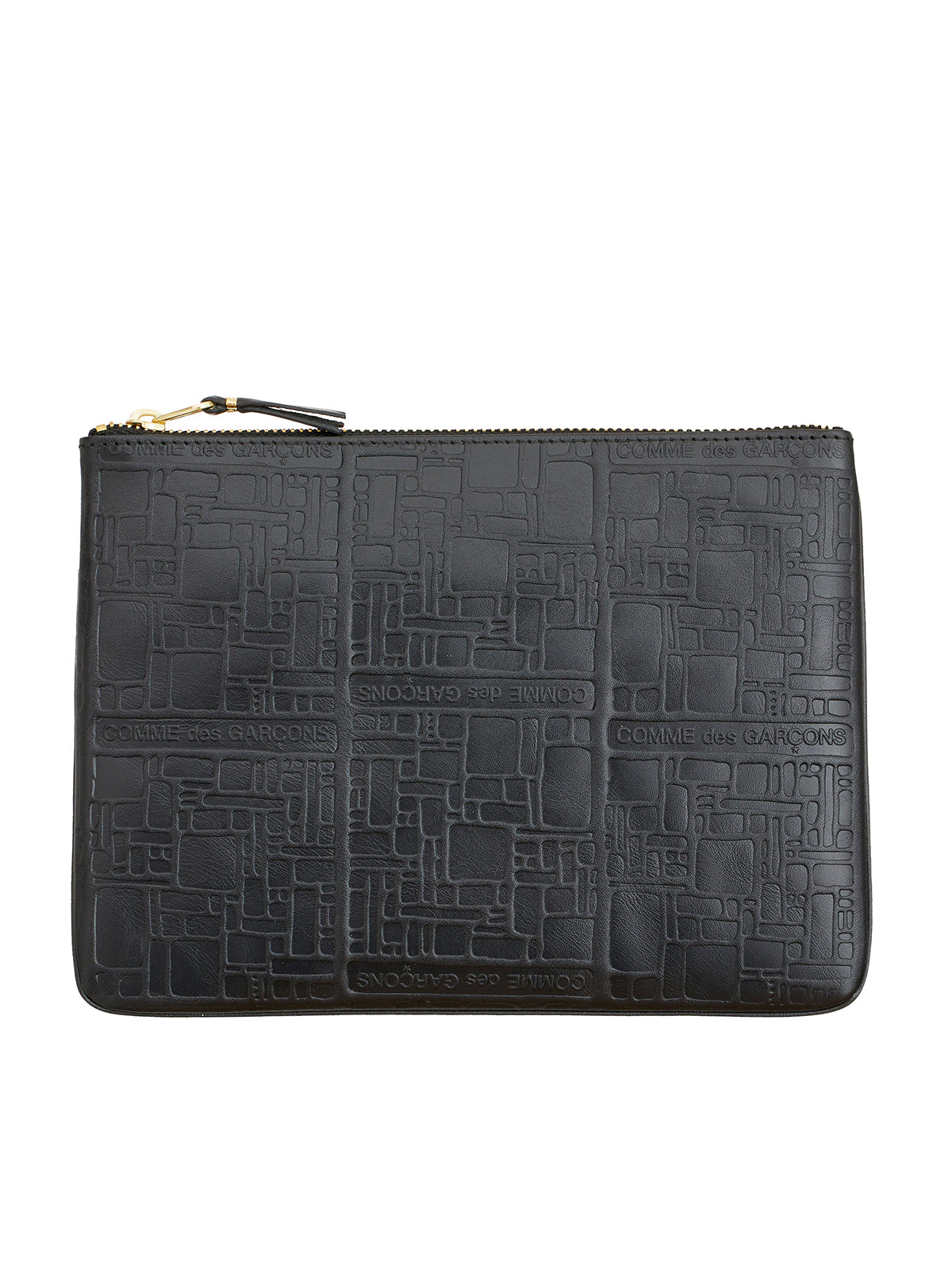 COMME DES GARÇONS WALLET Mini Busta Wallet with Zip Closure
