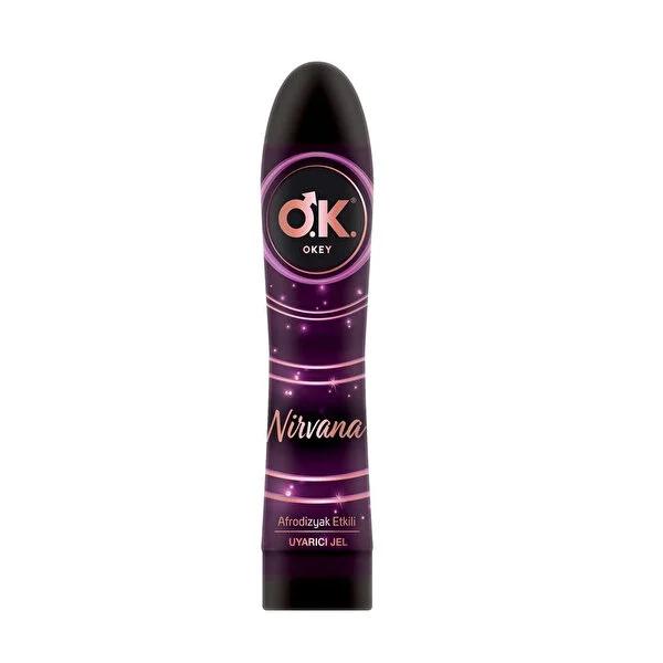 Okey Nirvana Afrodisiac Personal Lubricant Gel - 3.38 fl oz - Enhances Intimacy &amp; Pleasure