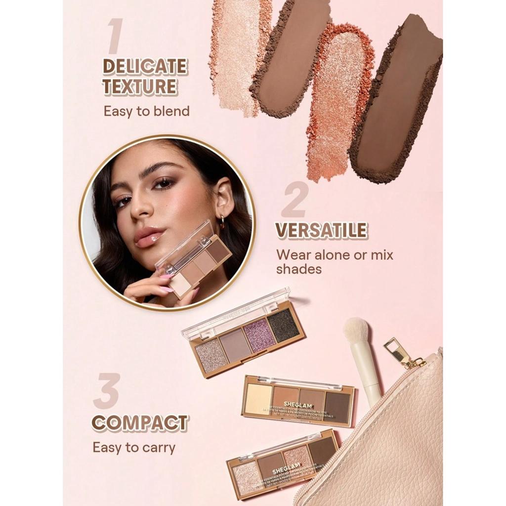 Sheglam Pocket Eyeshadow Palette in Fortune 10g