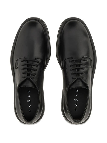 HOGAN Lace Up Moccasin Style Shoes for Men