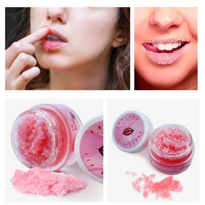 ENVISHA Sugar Lip Scrub Cream Moisturizing Exfoliating Face Skin Care Nourish Anti-drying Organic Mint Lip Care Smooth Beauty