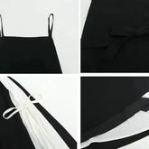 Dress Women Summer Fashion Spaghetti Strap College Sweet Casual Japanese Style Streetwear Lace-up Female Soft High Waist Vintage SHOPEZRA L.L.C.
