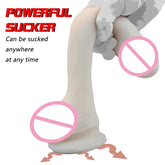 Super Soft Dildo with Suction Cup Female Masturbation toys Penis Skin Feeling Realistic Cock Soft Material for Oral Sex Female SHOPEZRA L.L.C.