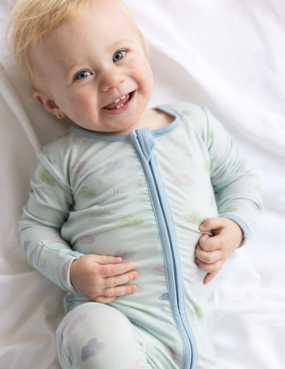 Heaven Bamboo Convertible Footed Onesie