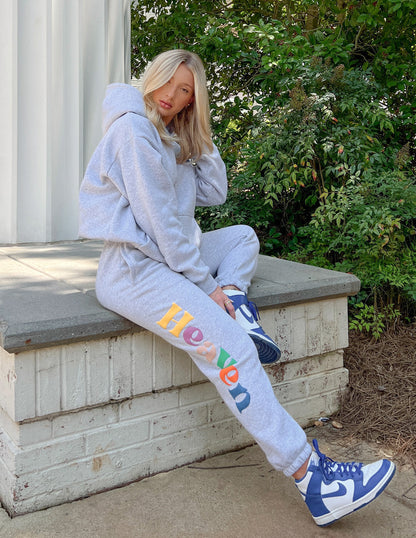Heaven Heather Grey Unisex Sweatpant
