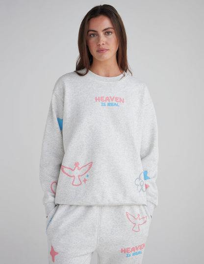 Heaven Is Real Unisex Crewneck