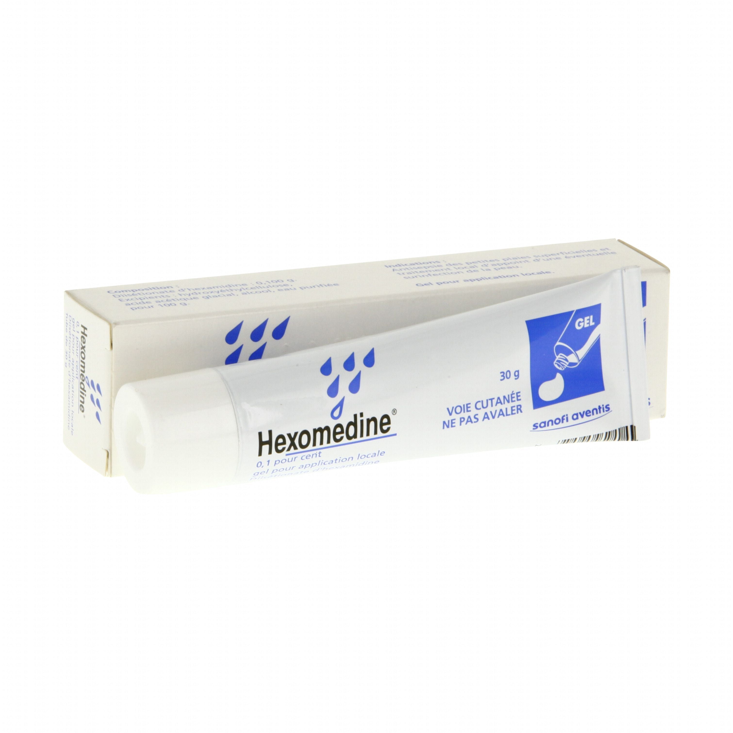 Hexomedine Antiseptic Gel for Targeted Spot Care