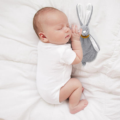 Babyjem - Soft Baby Rabbit Plush Toy for Sensory Development &amp; Comfort