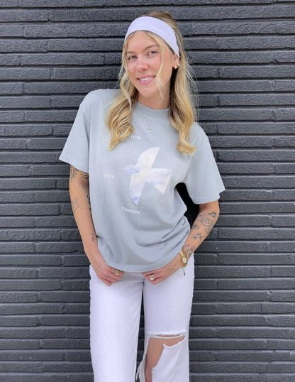 His Love Endures Forever Heavyweight Tee