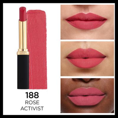 Loreal Paris Color Riche Intense Volume Matte Lipstick - Rose Activist (188) - Moisturizing &amp; Volumizing Matte Finish