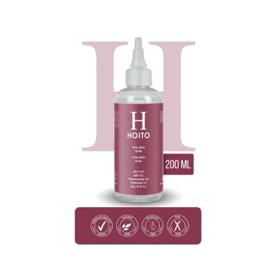 Hoito AHA BHA Tonik 200ml - Exfoliating Toner for Acne-Prone Skin, Brightens &amp; Minimizes Pores