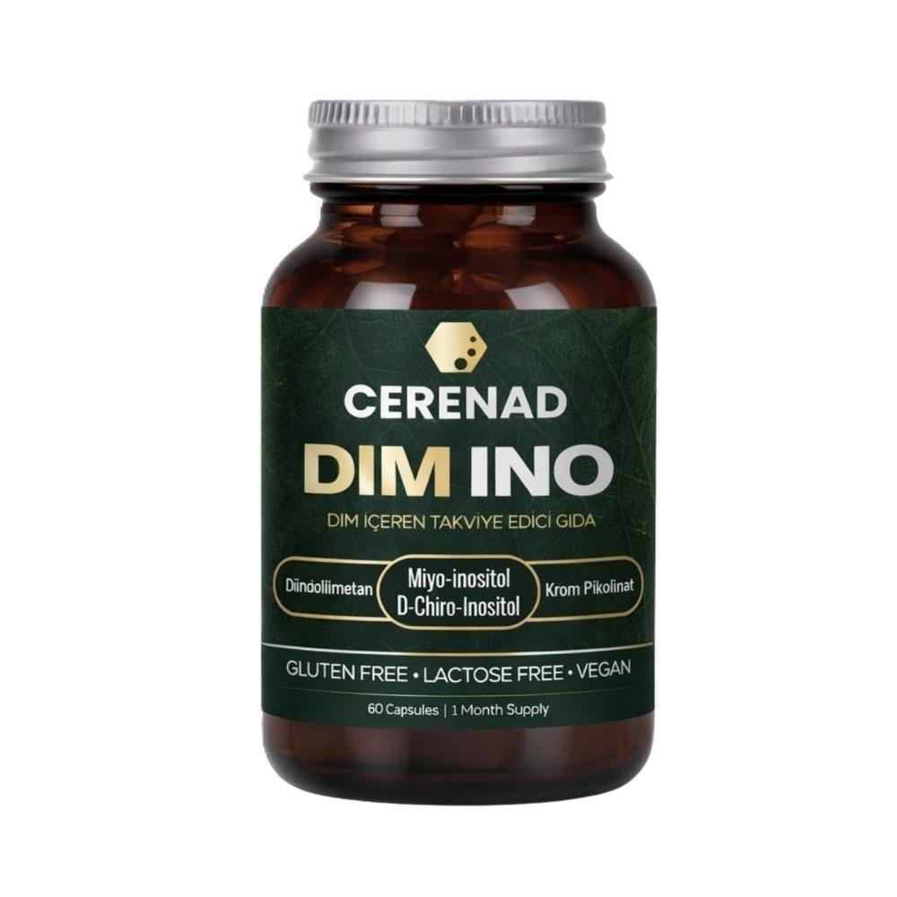 Cerenad Dim Ino Dietary Supplement with Inositol 60 Capsules