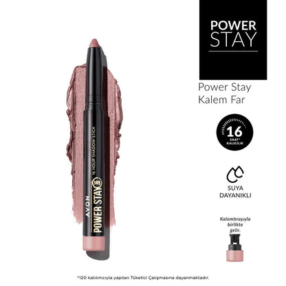 Avon Power Stay Eyeshadow Stick in Blushing Pink